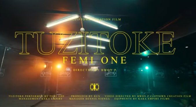 DOWNLOAD MP3 Femi One - Tuzitoke